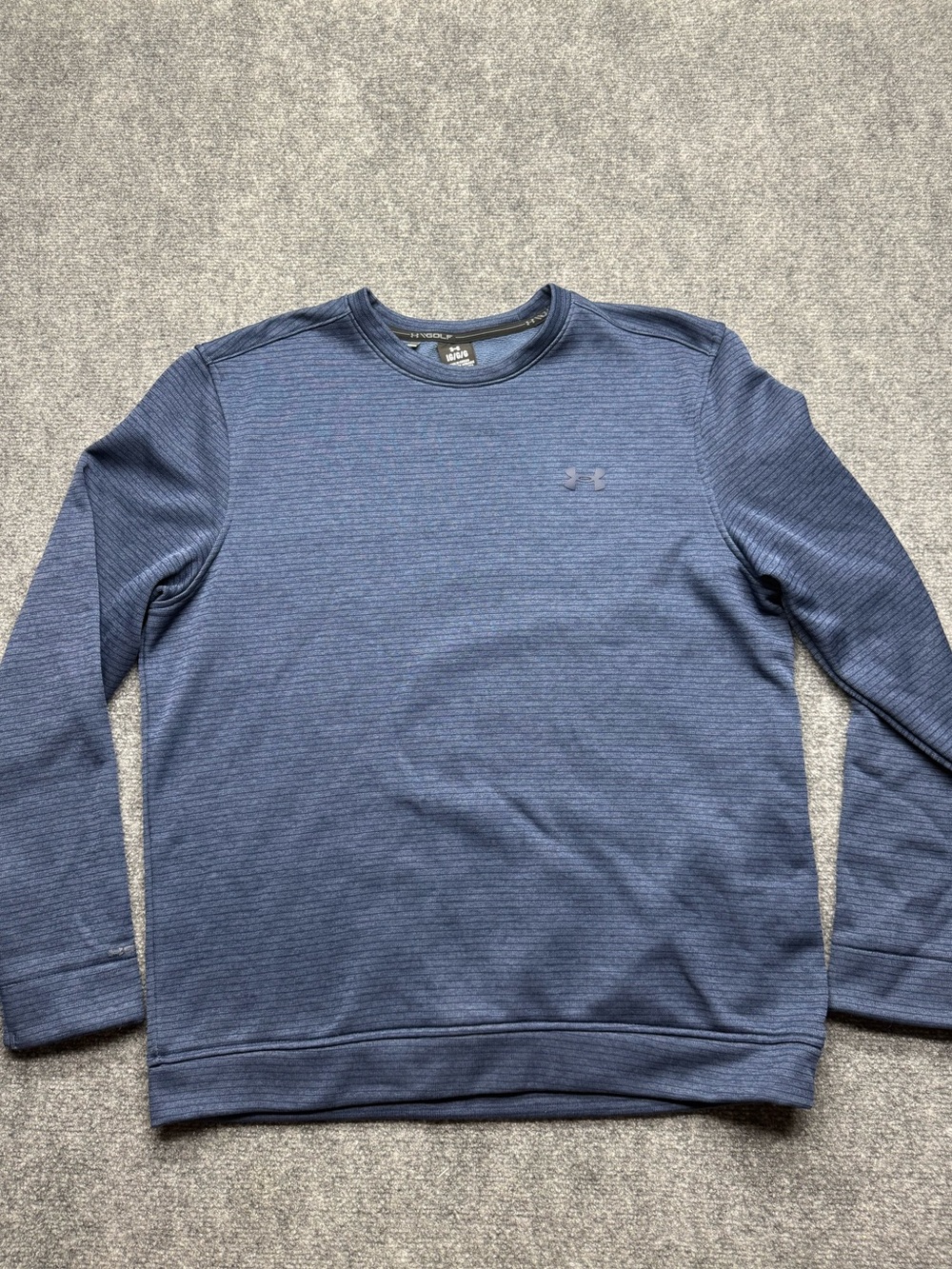 Under Armour Men's Large Navy Crewneck pullover Sweater